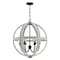Quoizel Carlisle Pendant 6 Lights Grey Ash CAL3528GK - alternate 2